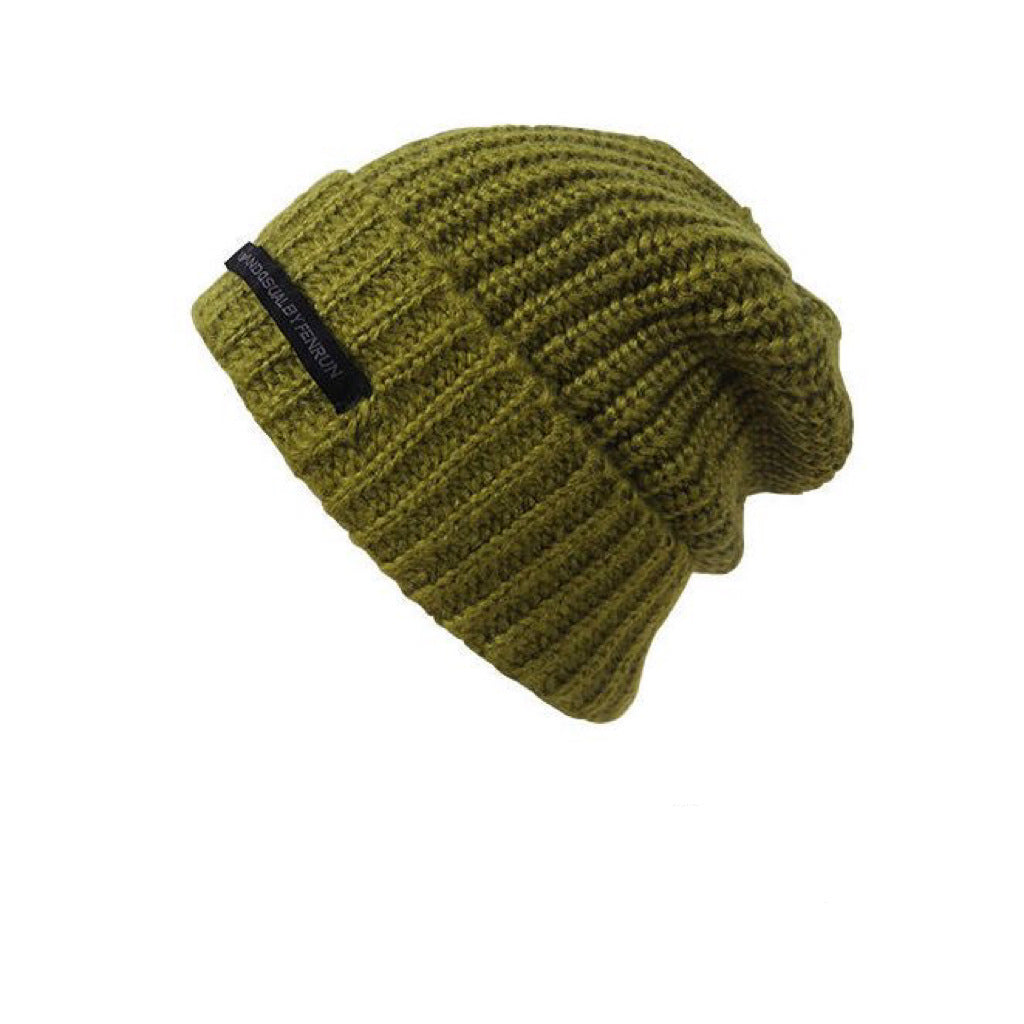 Wholesale Cute puppy embroidered warm woolen hat Beanie